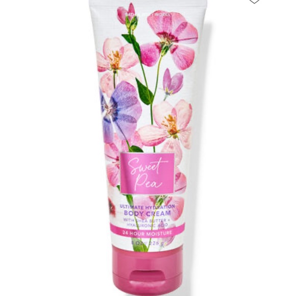Sweet Pea Ultimate Hydration Body Cream 8oz, Bath & Body Works, New unopened - Picture 7 of 16